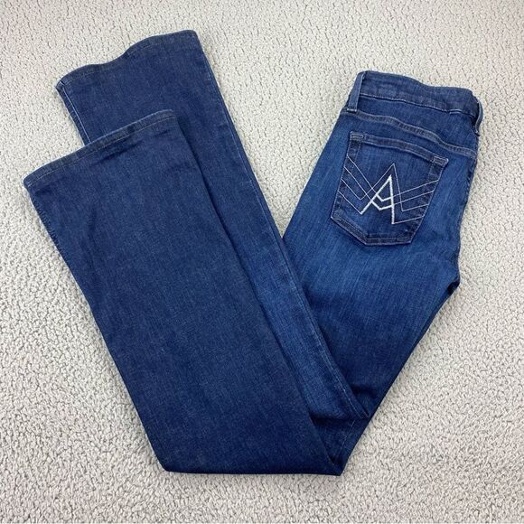 7 For All Mankind Women's 'A' Pocket Bootcut Stretch Jeans | Size: 28 - Picture 6 of 15